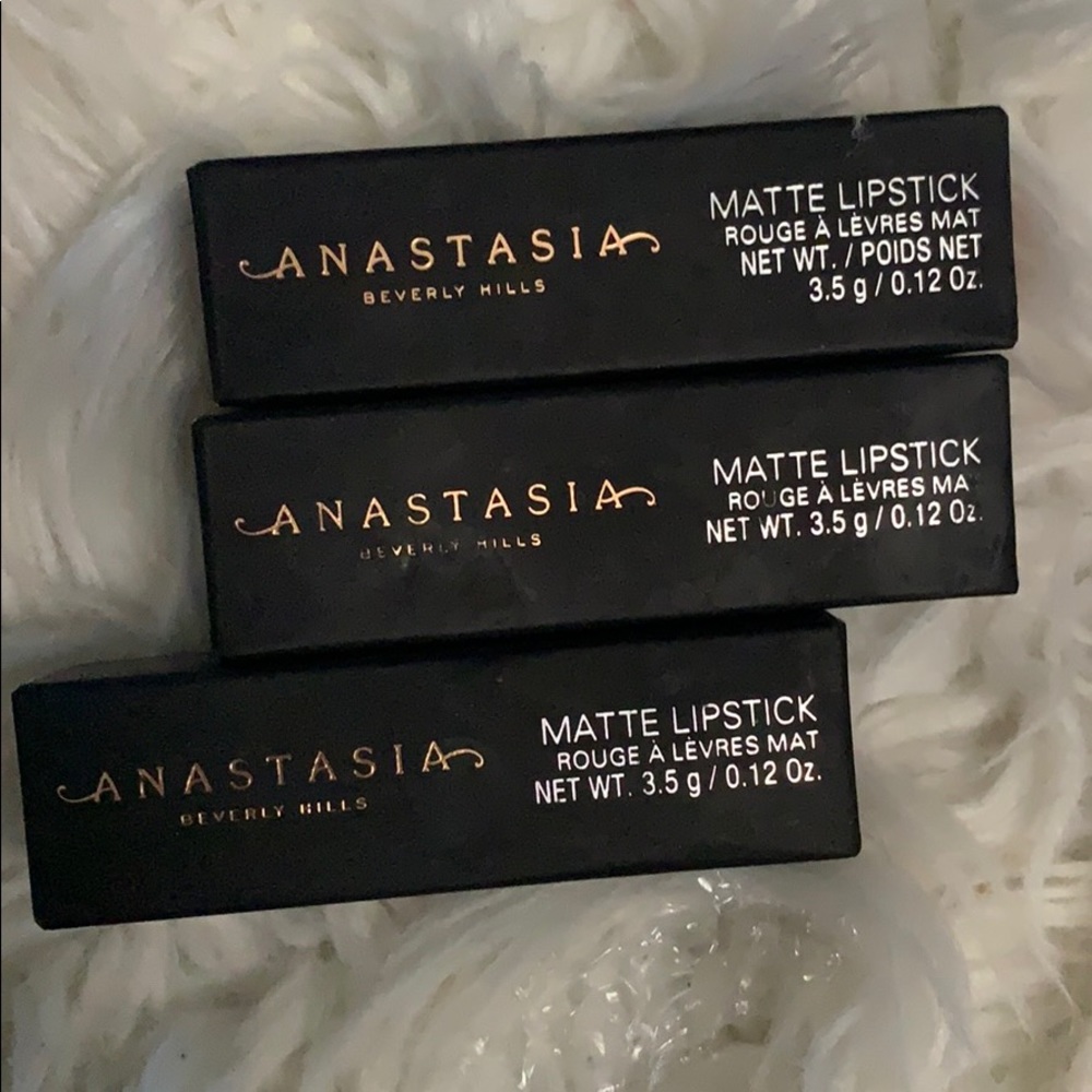 Anastasia lipsticks